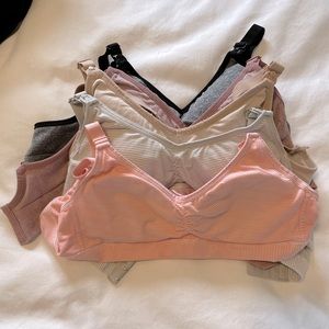 Padded nursing bras